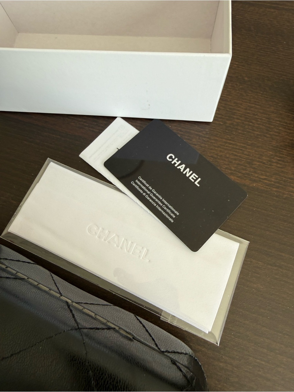 CHANEL Black & White Cat-Eye Sunglasses - Picture 16 of 16